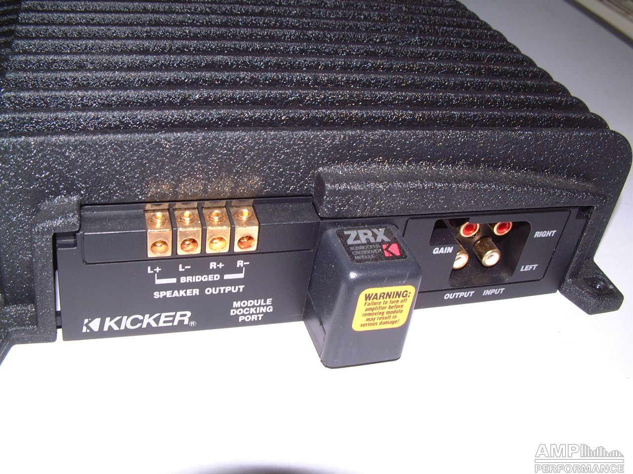 Kicker ZR240 - AMP Performance