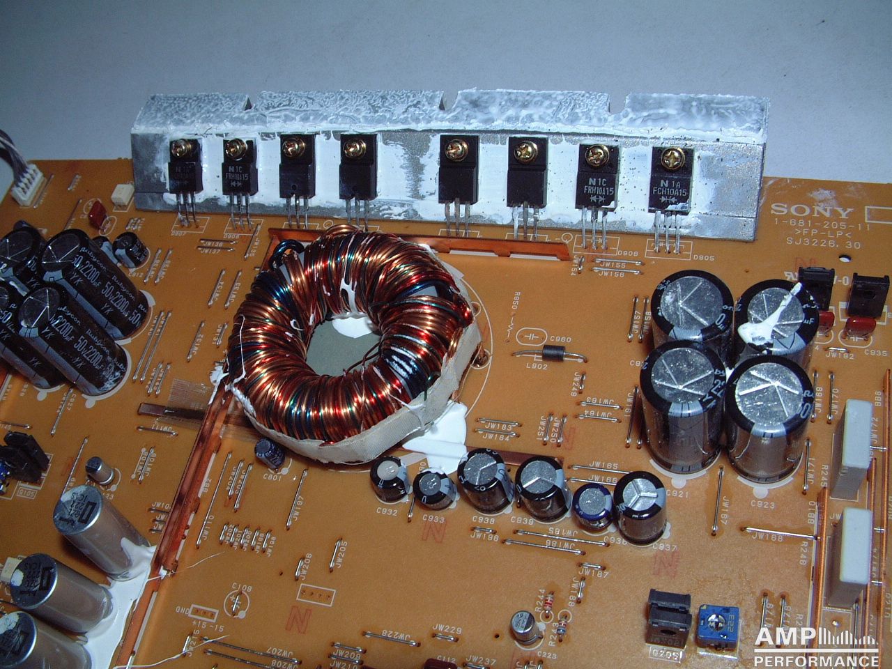 Sony XM-1502SX - AMP Performance